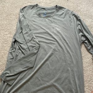 mens Guy Harvey long sleeve tee - performance line - size XL